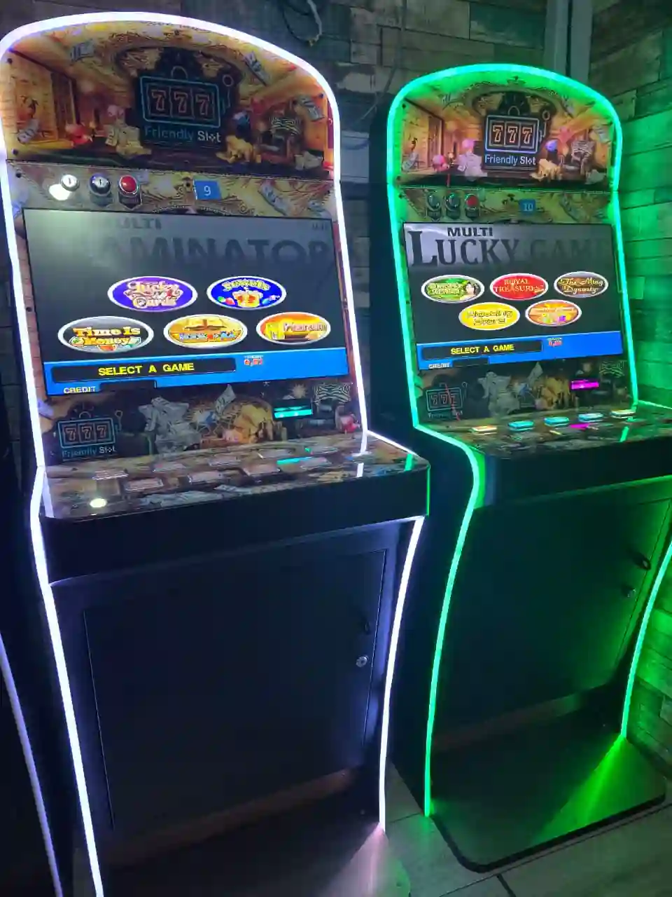 Maquina metalica 24" con cúpula